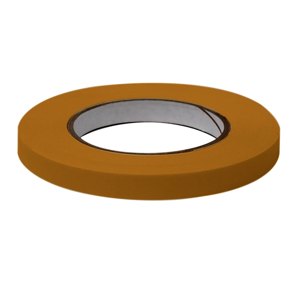Labeling Tape, 1/2" x 60yd per Roll, 6 Rolls/Case, Copper