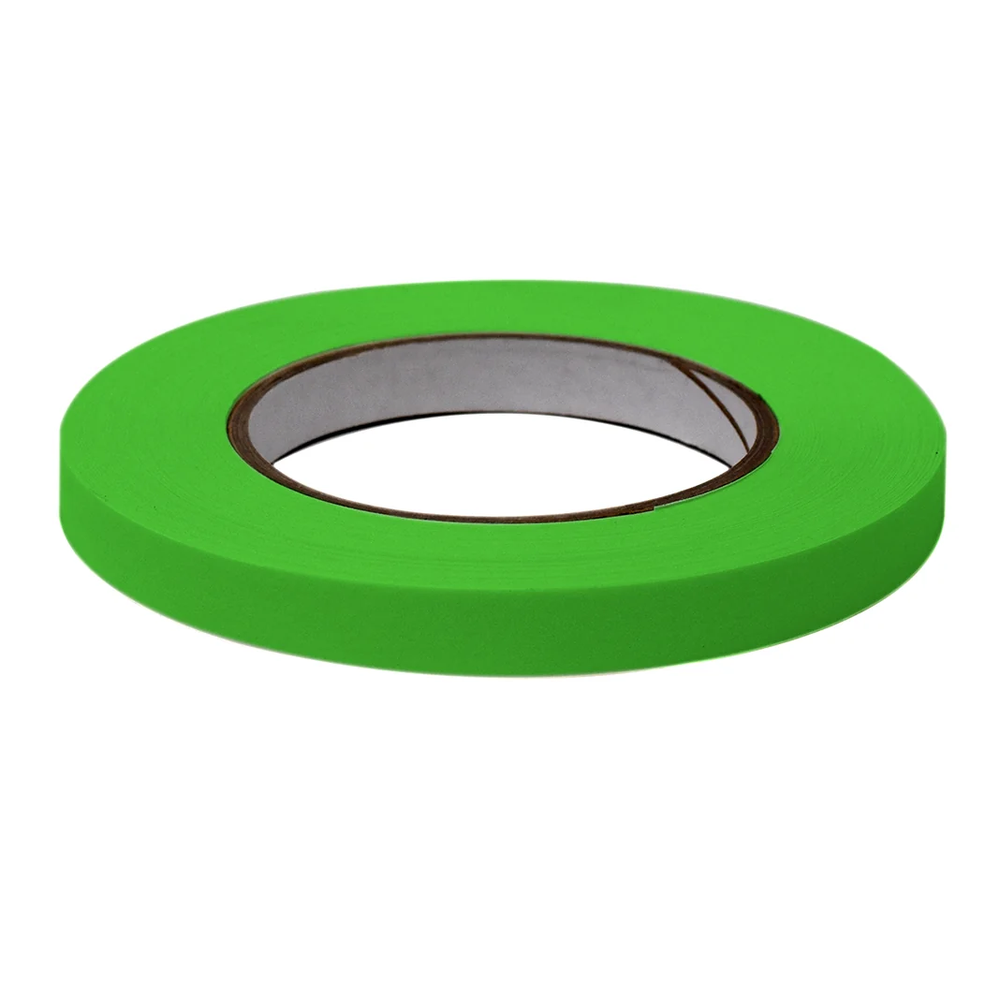 Labeling Tape, 1/2" x 60yd per Roll, 6 Rolls/Case, Green