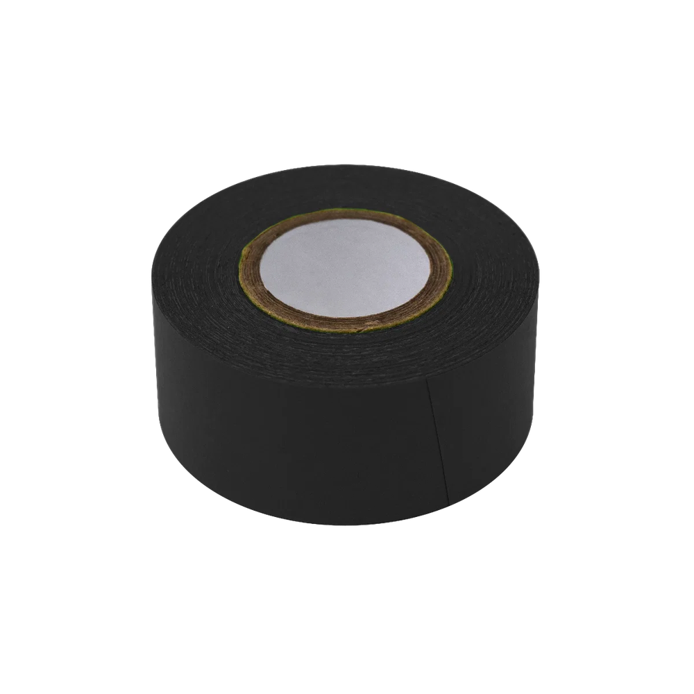 Labeling Tape, 1" x 500" per Roll, 3 Rolls/Box, Black - CS/12