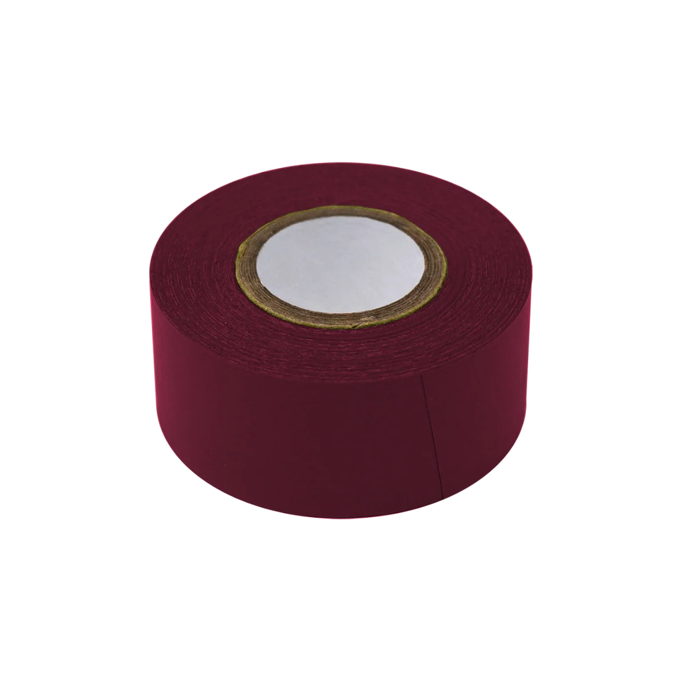 Labeling Tape, 1" x 500" per Roll, 3 Rolls/Box, Maroon - CS/12