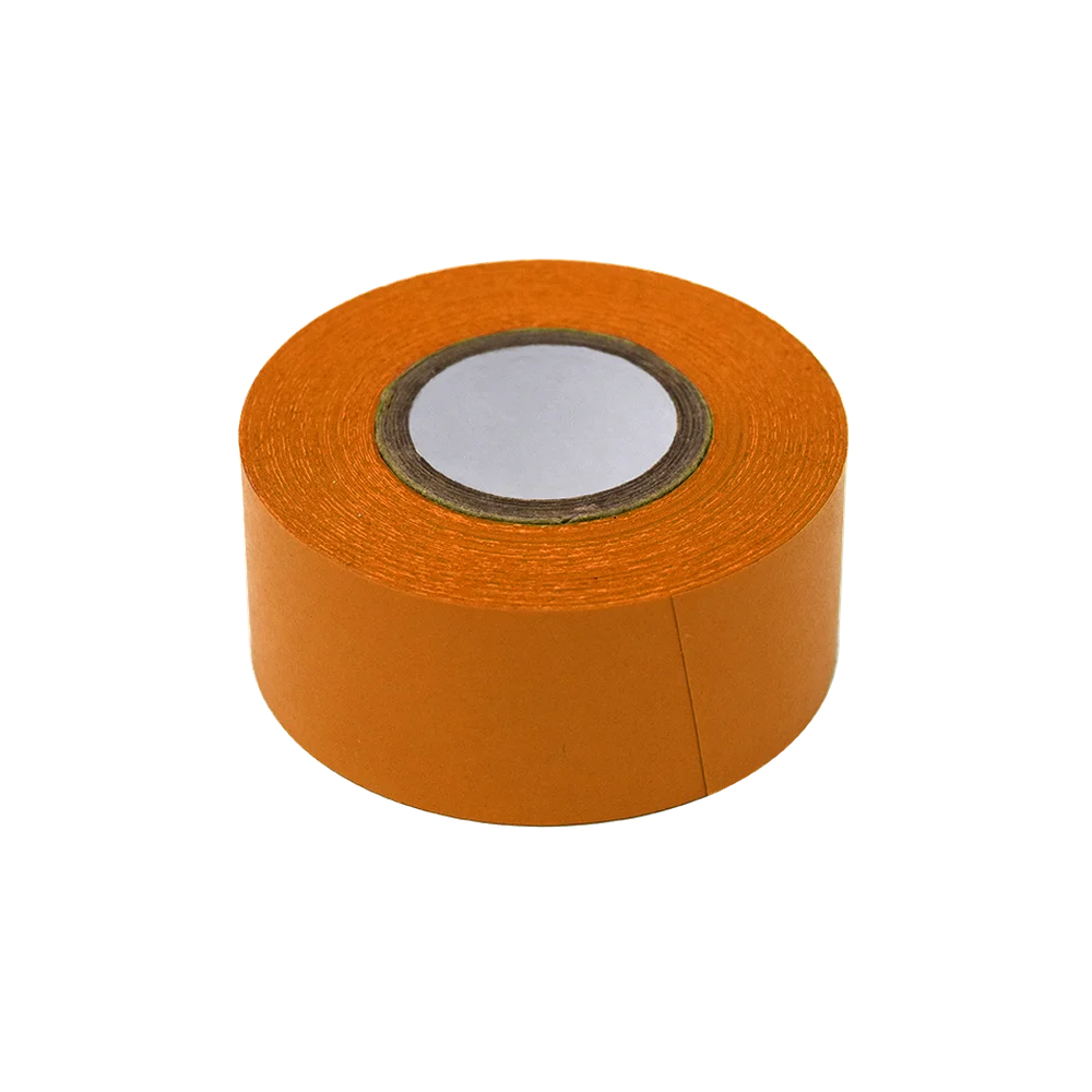 Labeling Tape, 1" x 500" per Roll, 3 Rolls/Box, Orange - CS/12