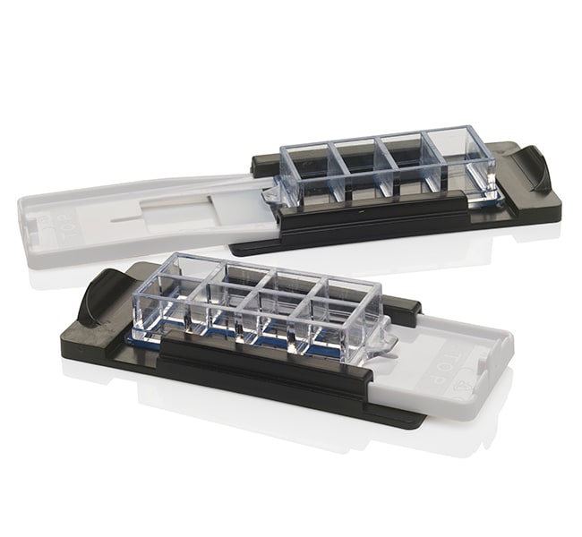 Lab-Tek Chamber Slide w/Cover Permanox Slide Sterile 8 Well