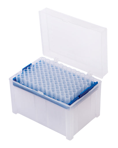 Abdos Low Retention Racked Filtered Micro Pipette Tips, 2-300µl, Graduated, Gamma Sterilized, 960/CS