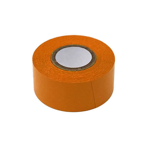 Labeling Tape, 1" x 500" per Roll, 3 Rolls/Box, Orange - CS/12