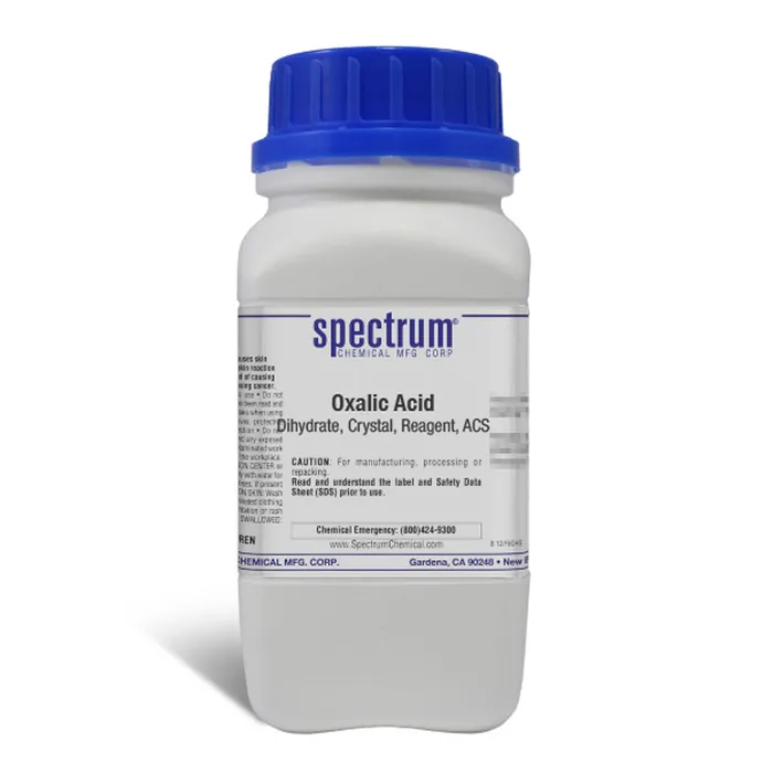 Oxalic Acid, Dihydrate, Crystal, Reagent, ACS - 500g
