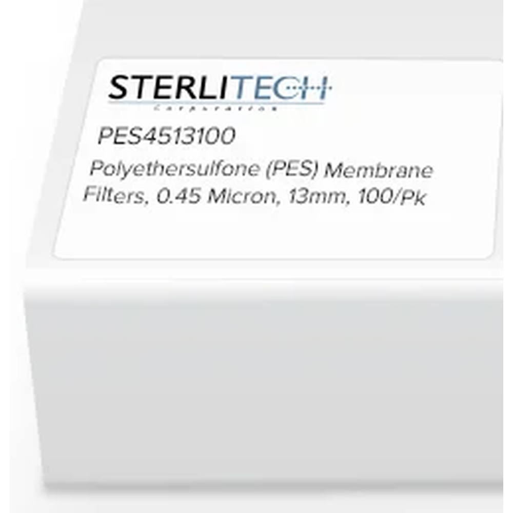 Polyethersulfone (PES) Syringe Filters, Abluo, 0.45 Micron, 13mm, 1000/Pk