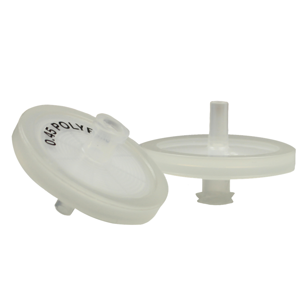 Polypropylene Syringe Filters, Hydrophobic, Cameo, 0.45 Micron, 30mm, 500/pk