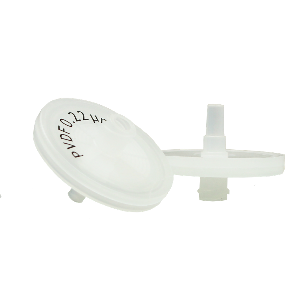 PVDF (Polyvinylidene) Syringe Filters, Abluo, 0.22 Micron, 25mm, 500/pk