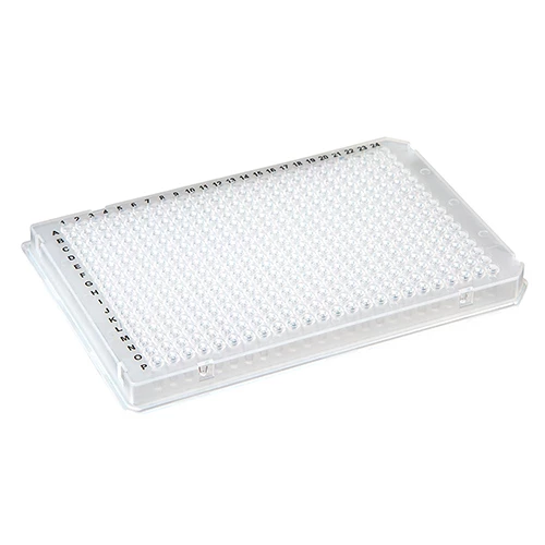 ROCW 384-Well PCR Plate, A24/P24 Two Notch design (Roche-style), White - PK/1