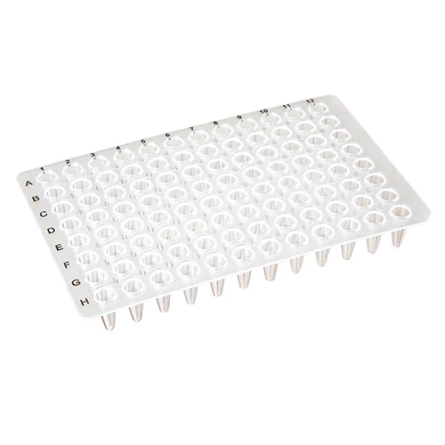 01 0.1mL 96-Well PCR Plate, Low-Profile, No Skirt, Clear - PK/1