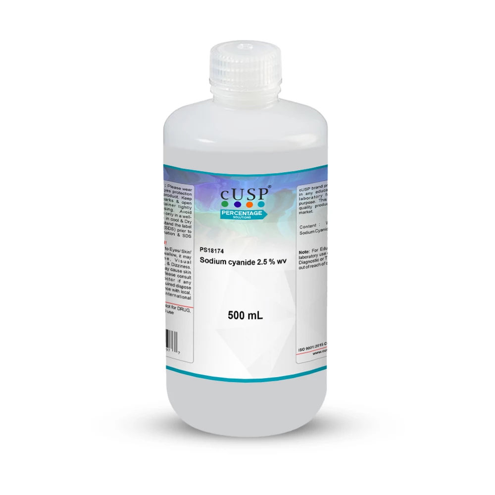 Sodium cyanide 2.5% W/V