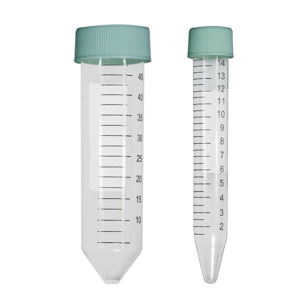 Axygen
15mL Conical Bottom Copolymer Screw Cap Centrifuge Tube, 50 Tubes and Caps per Unit, 10 Units/Case.