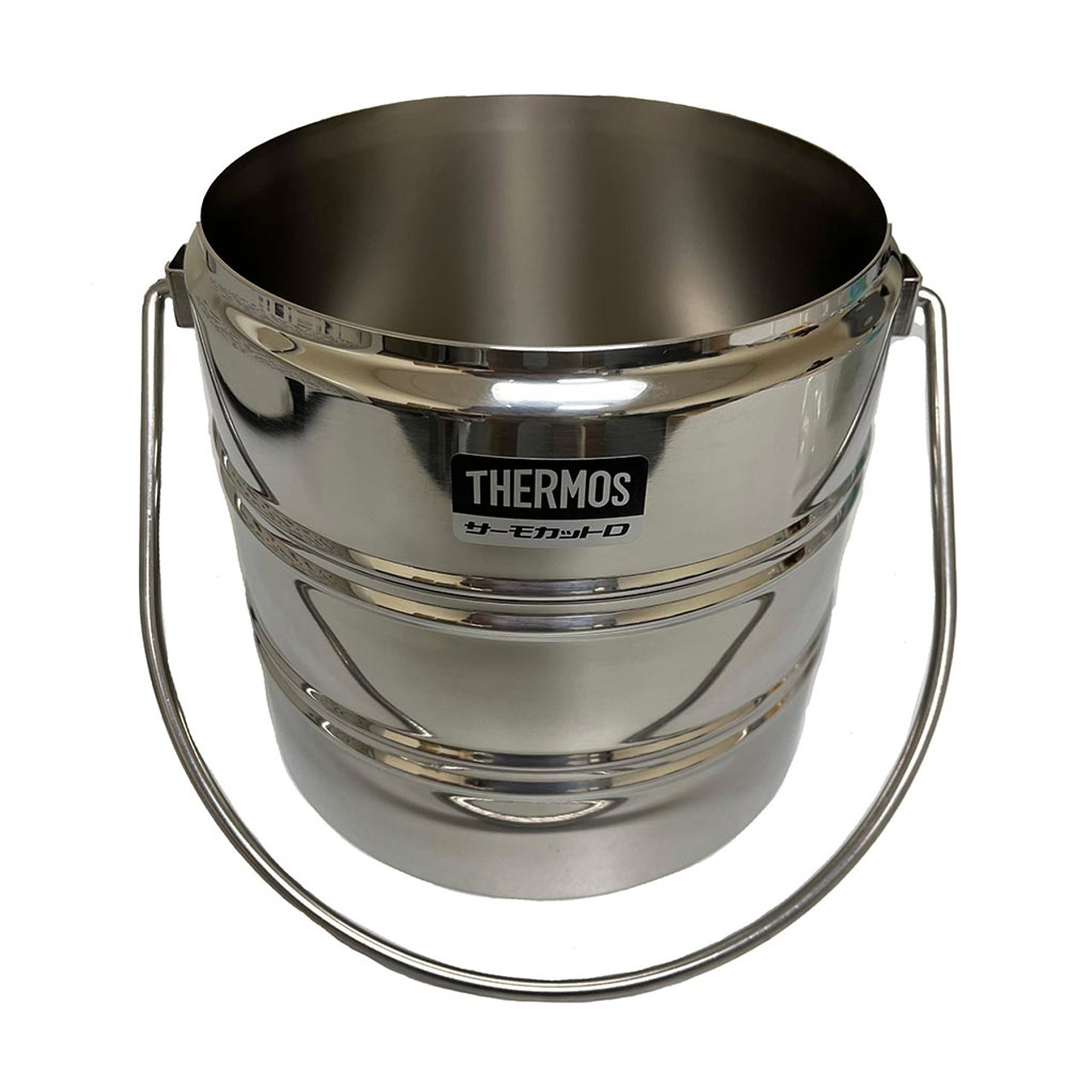 1Ltr. All-stainless Steel Dewar Flask (Wide mouth) with handle