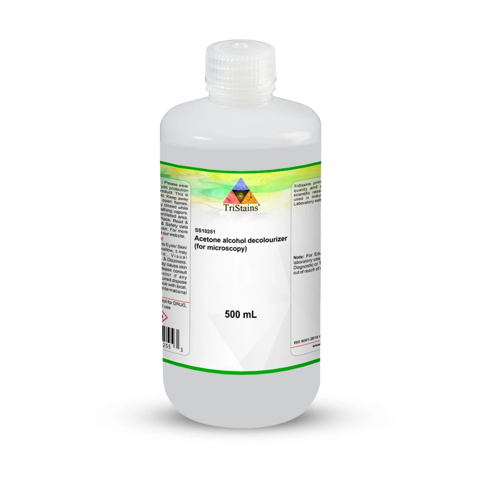 Acetone Alcohol Decolourizer for Microscopy