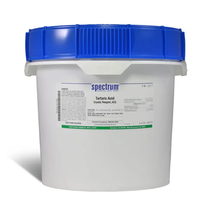 Tartaric Acid, Crystal, Reagent, ACS - 12Kg