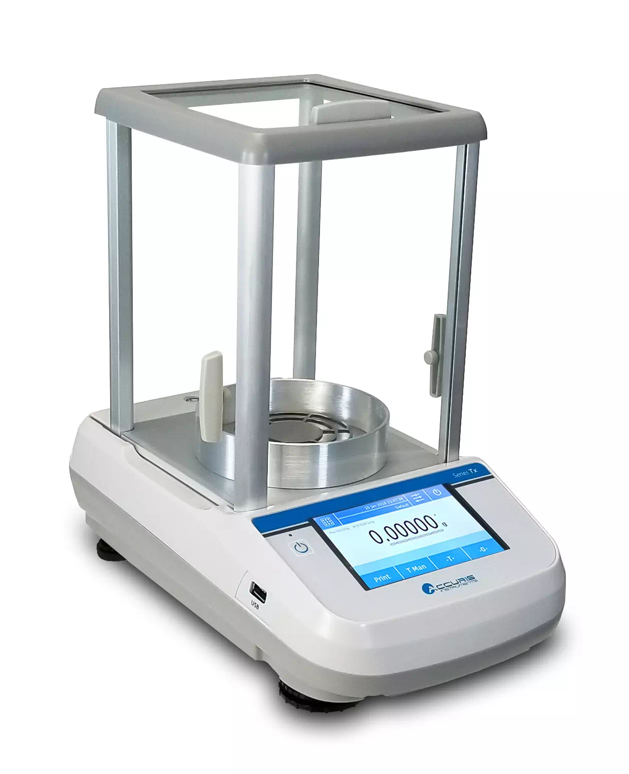 Analytical Models, Series Tx and Dx internal calibration - Tx internal calibration Touch Screen 220x0.0001g