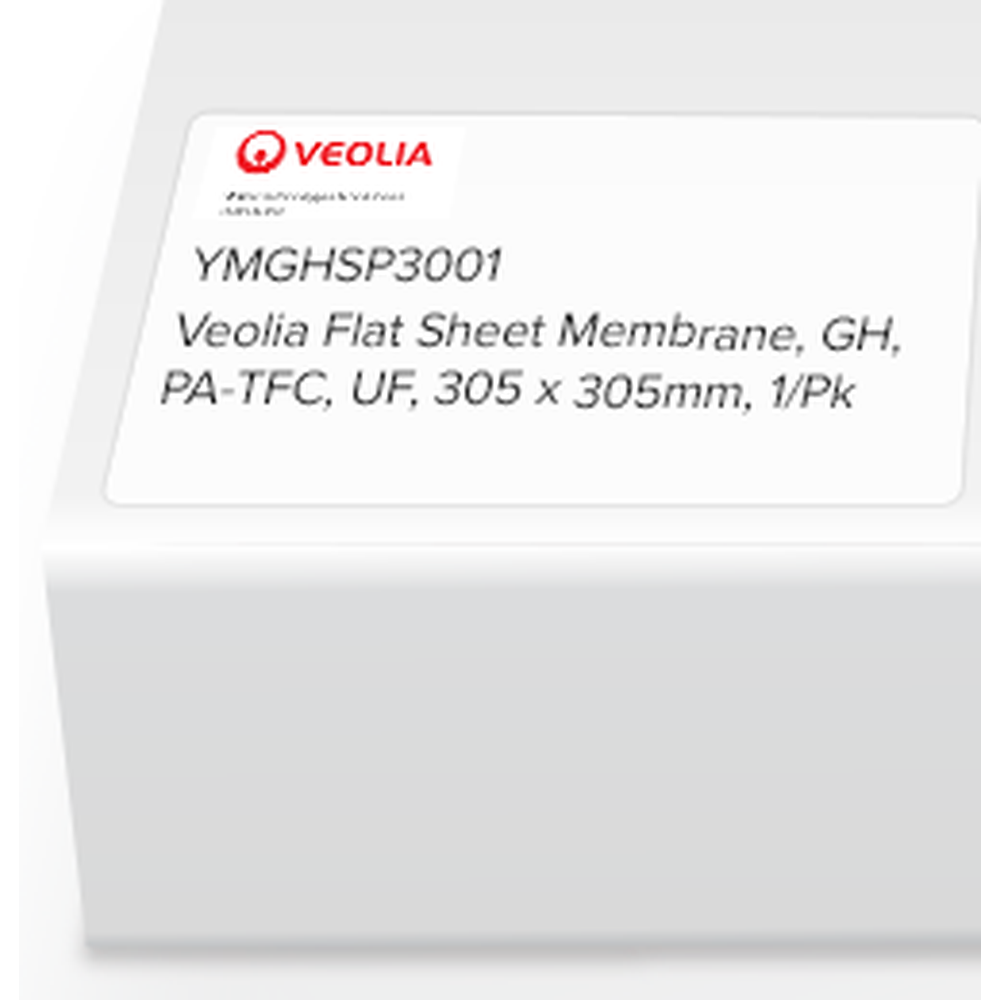 SUEZ (GE) Flat Sheet Membrane, GH, PA-TFC, UF, 305 x 305mm, 1/Pk