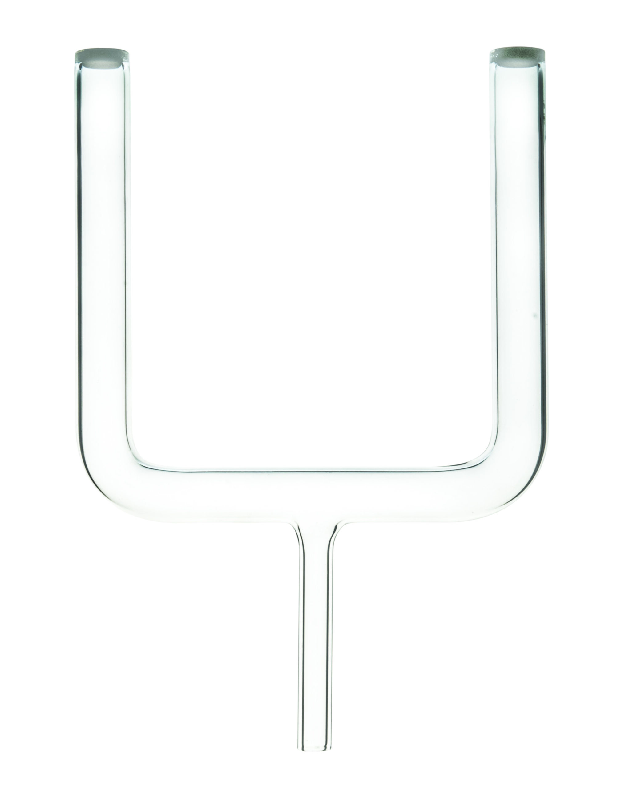Borosilicate Salt Bridge (Diameter of "U" tubes: Outer: 0.53in/Inner: 0.41in; Diameter of bottom tube: Outer: 0.32in/Inner:0.19in