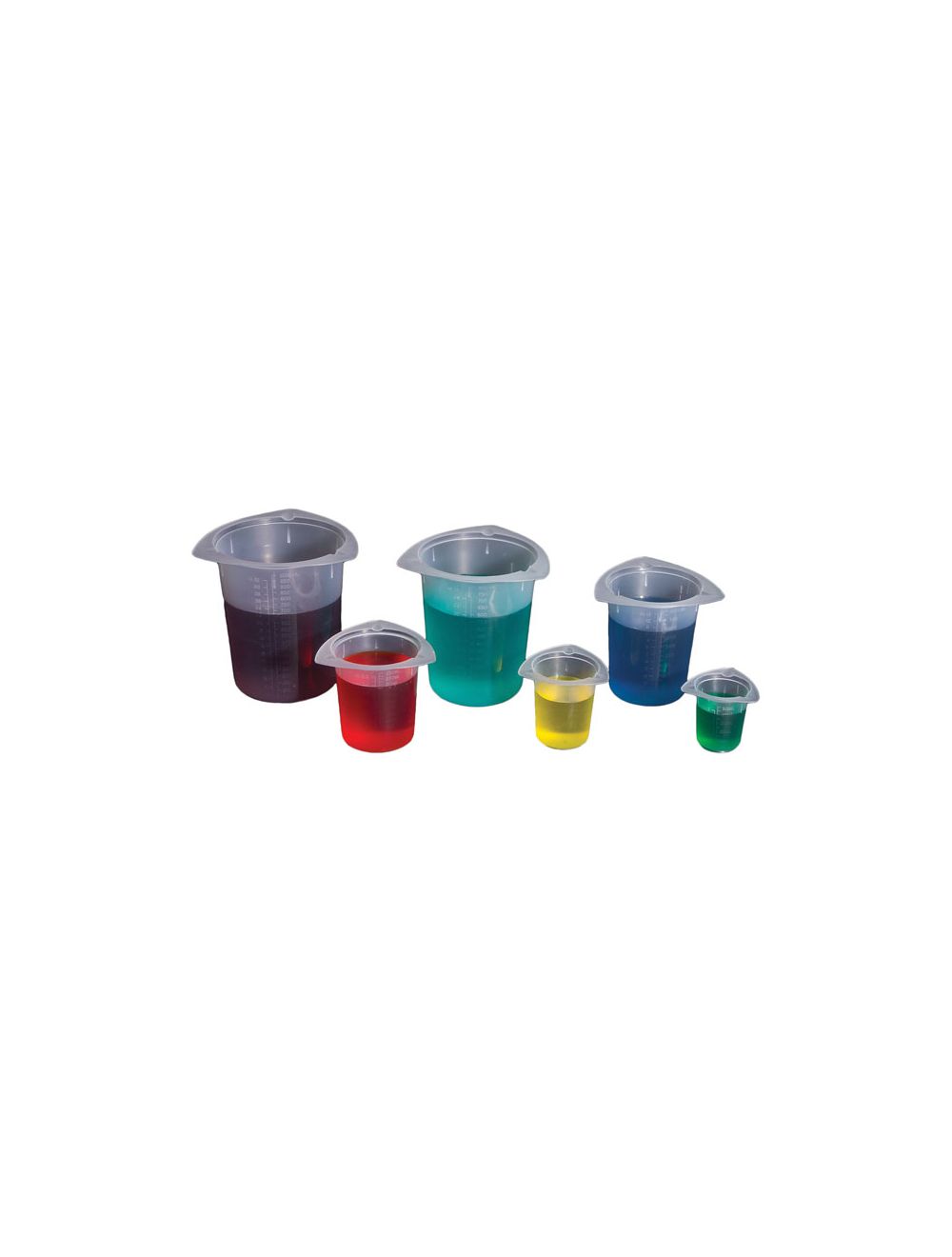 Tri-Corner Beakers, Polypropylene (PP), 1000Ml