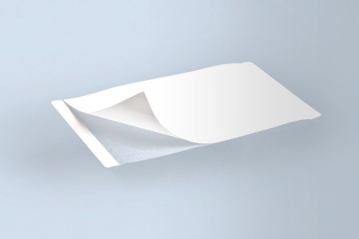 Self-adhesive sealing film, gas-permeable, sterile, bag of 50