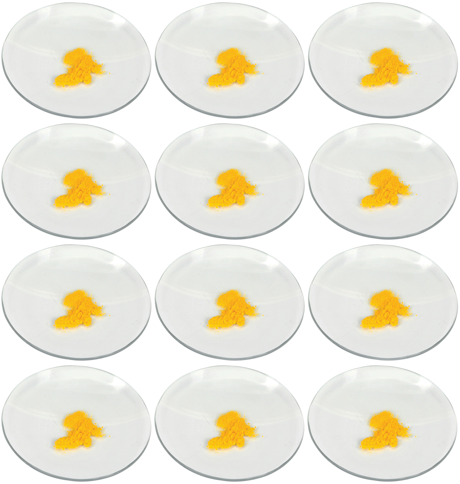 12PK Watch Glasses, 6" (15cm) - Cover Lids for Beakers & Flasks - Evaporation Dish - Polished with Ground Edges