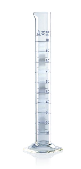 Graduated cylinder, USP BBR tall, A, 2000:20mL, each