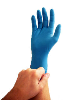 Emerald Nitrile Powder-Free 3 Mil GP, Small, 100/Pk