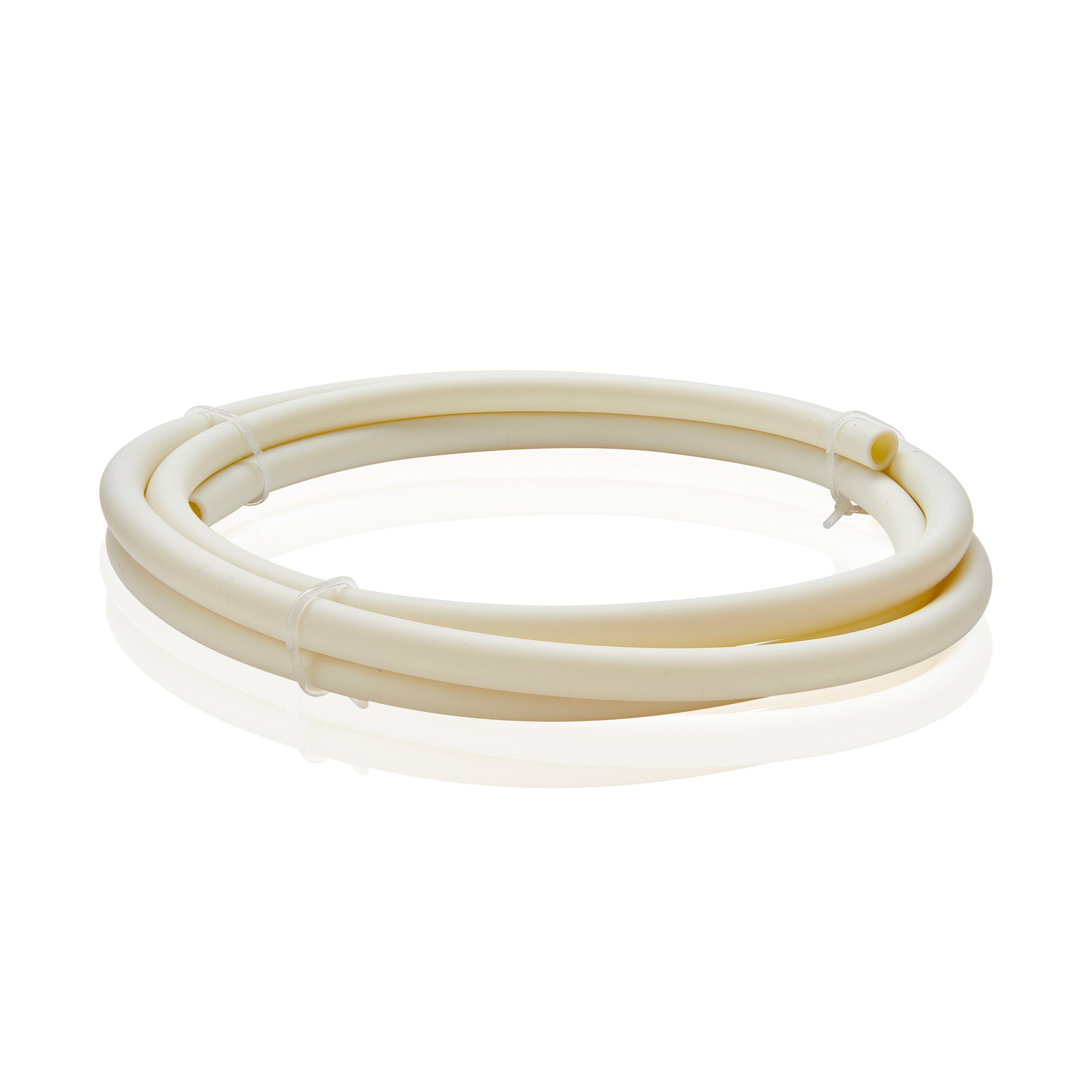 EZBio®pure Thermoplastic Elastomer Tubing for peristaltic pump 5 mm (13/64") ID X 10 mm (25/64") OD, 25 ft