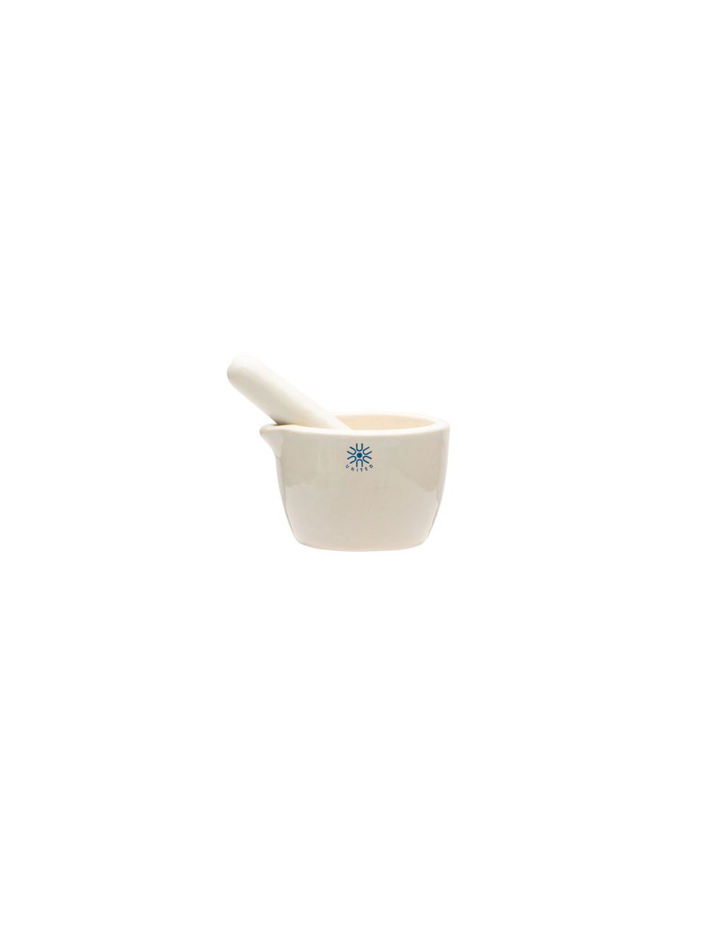 Mortar & Pestle Set, Porcelain, Capacity 150ml