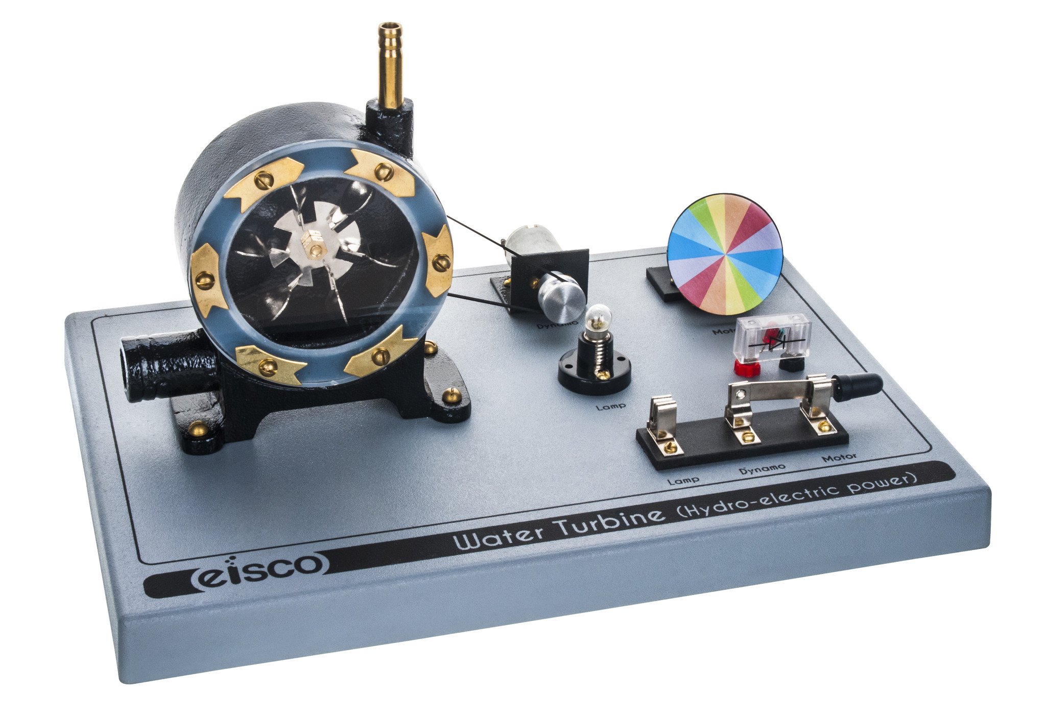 Hydro-Electric Power Station - Working Water Turbine To Generate Electricity