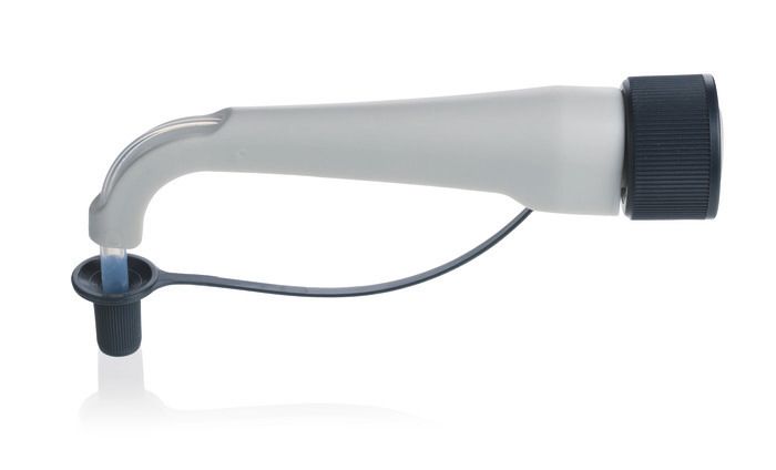Discharge tube w/integrated valve 25, 50, 100mL fine tip