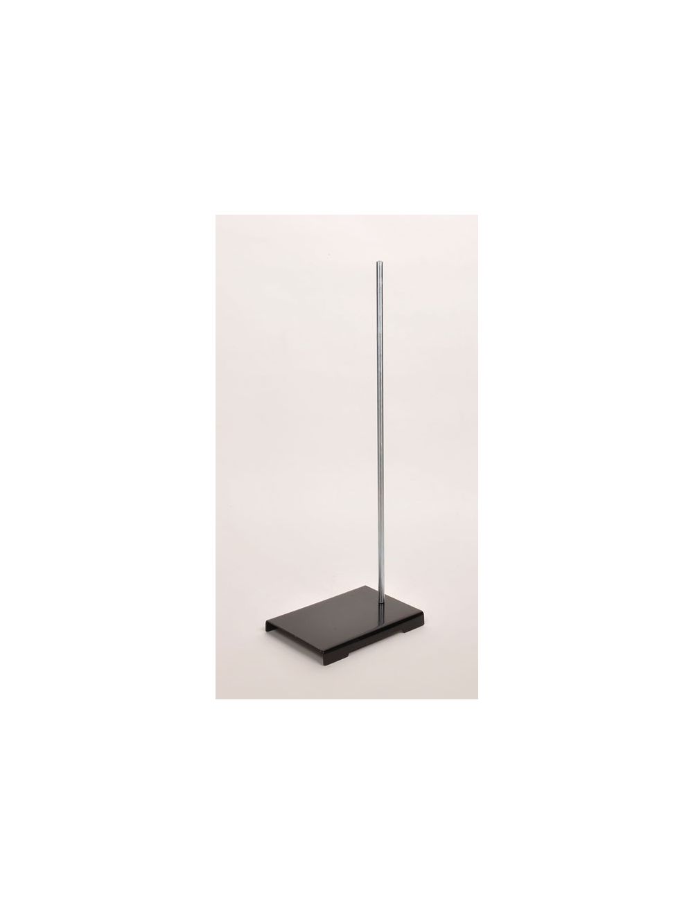 SUPPORT STAND W/ROD, STAMPED STEEL, 4³ X 6³ BASE WITH 18³ ROD