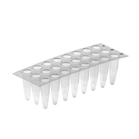 AMPLATE 24 WELLS FLEX. PLATES, PP RED