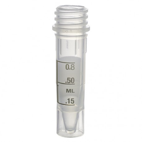 MicrewTube w/Molded Ridges,SS 1.5ml,Graduated
