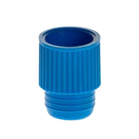 PLUG CAPS 12MM POLYETHYLENE BLUE