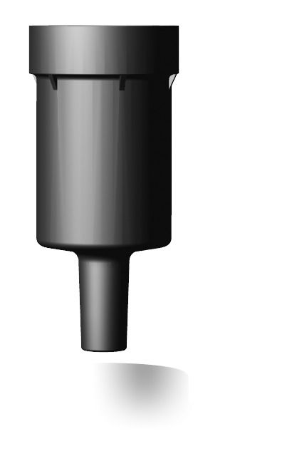 Lower shaft end Tfp SC, Tfp S SC, Tfp-e SC, 0.5-5mL, each