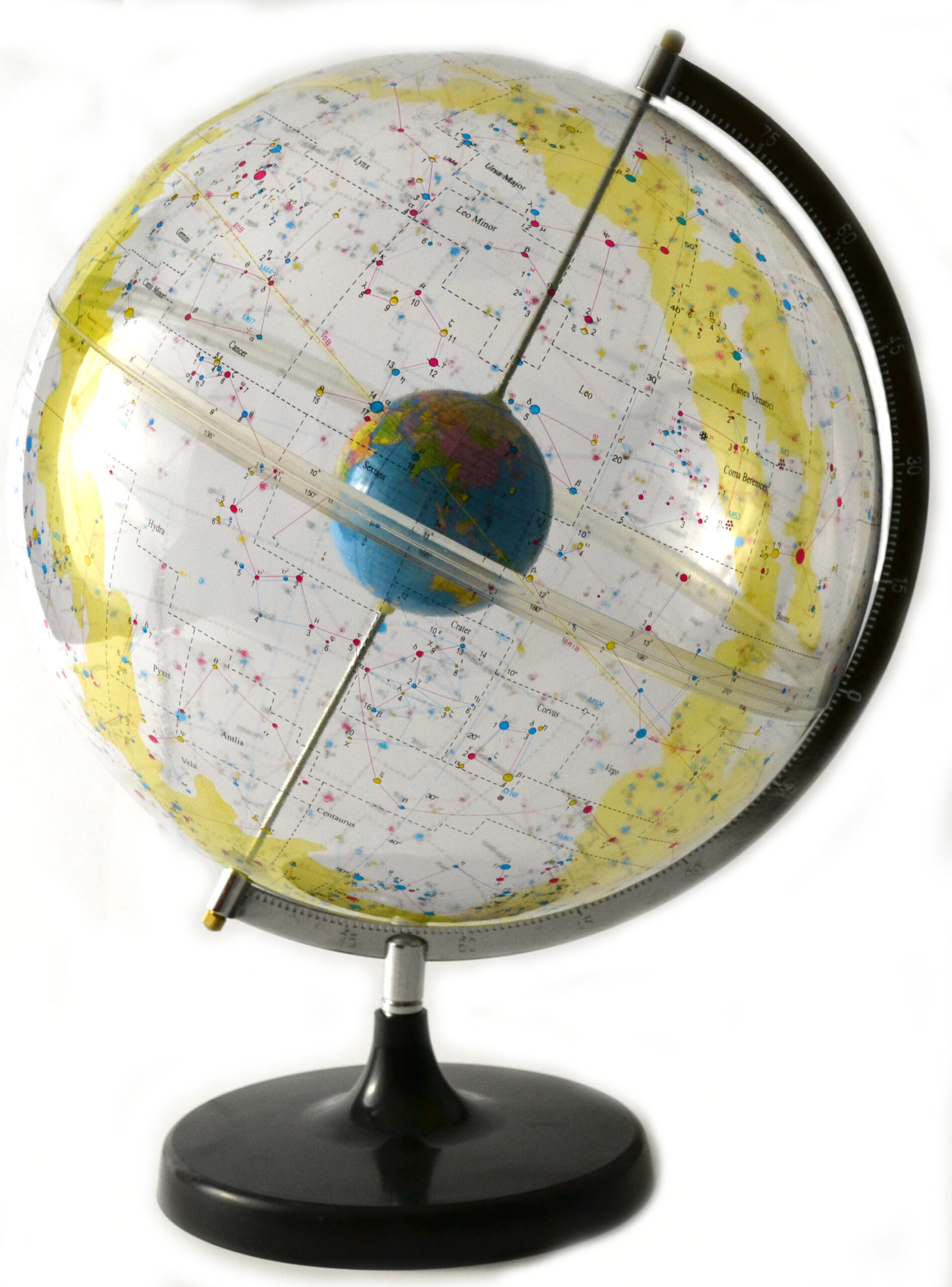 17.5" Tall Celestial Star Globe - 12" Globe Diameter