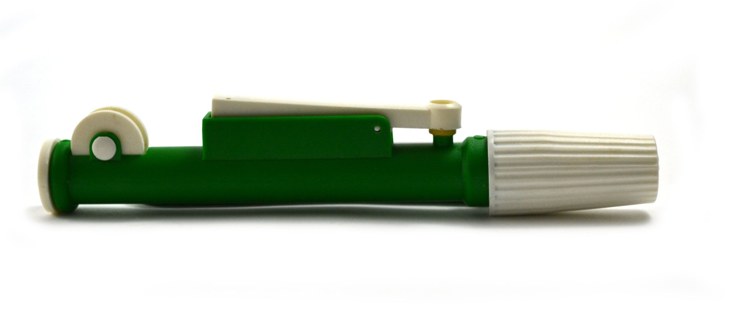 Pipette Pump, 10ml - Green Color - Precise Pipetting & Quick Emptying